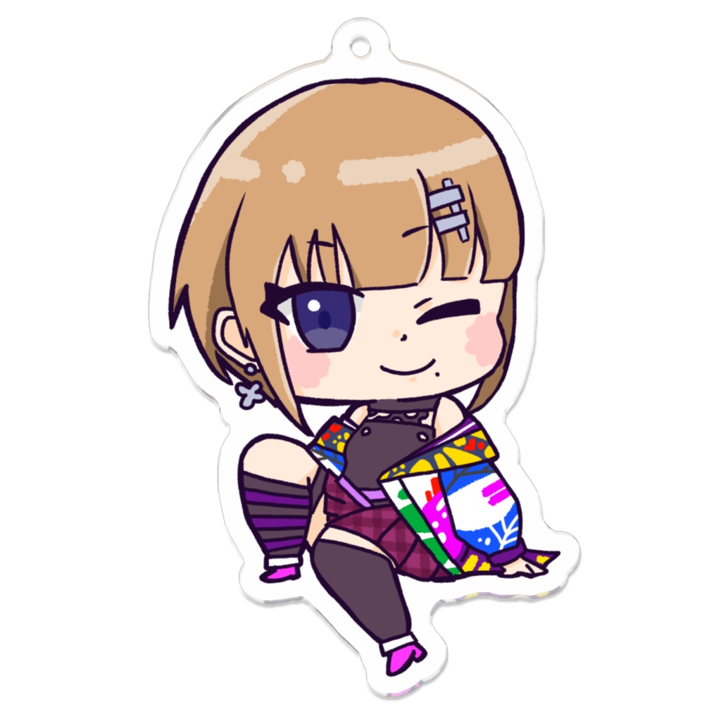 佐薙みひろ手描き！アクリルキーホルダー②