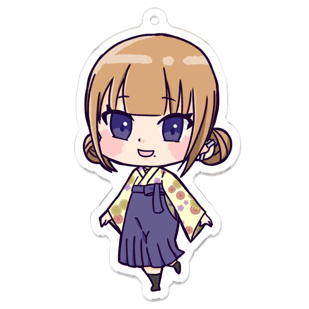 佐薙みひろ手描き!アクリルキーホルダー④