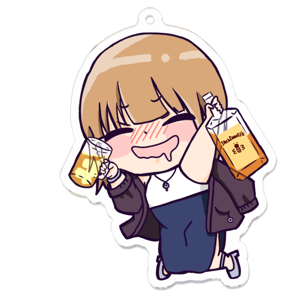 佐薙みひろ手描き！アクリルキーホルダー③