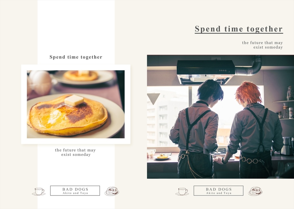 「Spend time together」東雲彰人&青柳冬弥コスプレ写真集