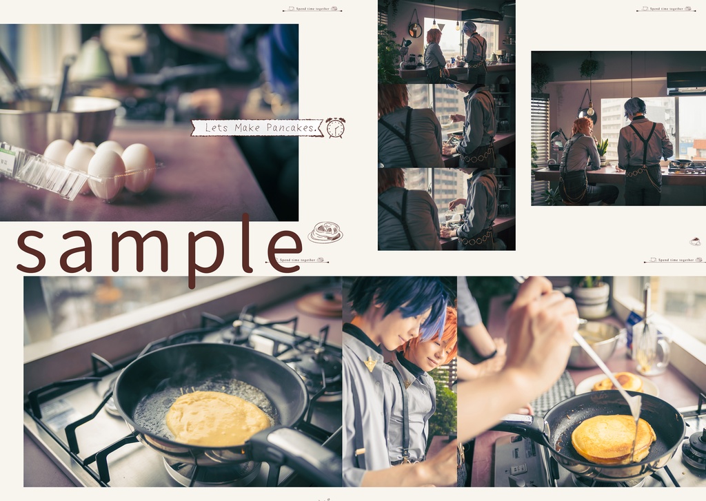 「Spend time together」東雲彰人&青柳冬弥コスプレ写真集