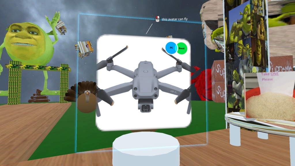 flying drone avatar for vrc - hensmclag - 2/2