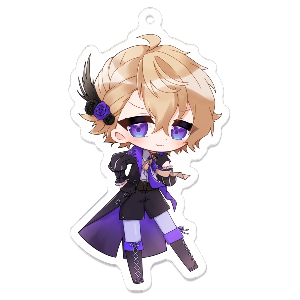 2周年衣装アクキー(四麻)