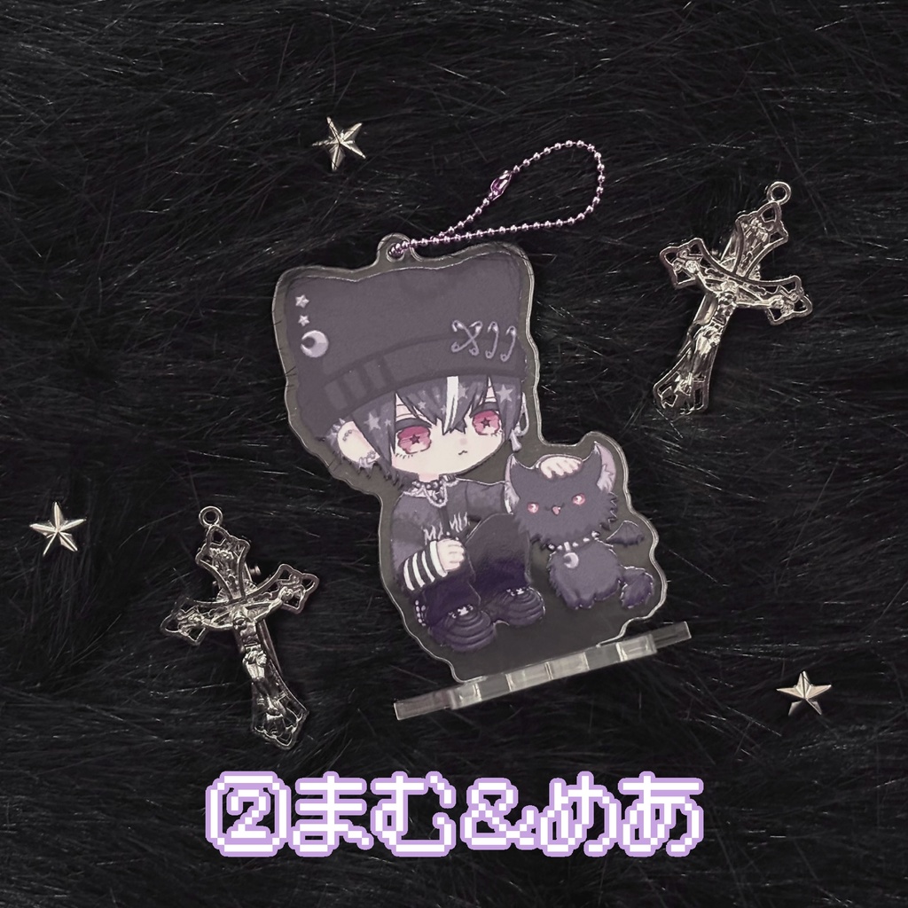 なでなでにゃんこアクリルスタンド