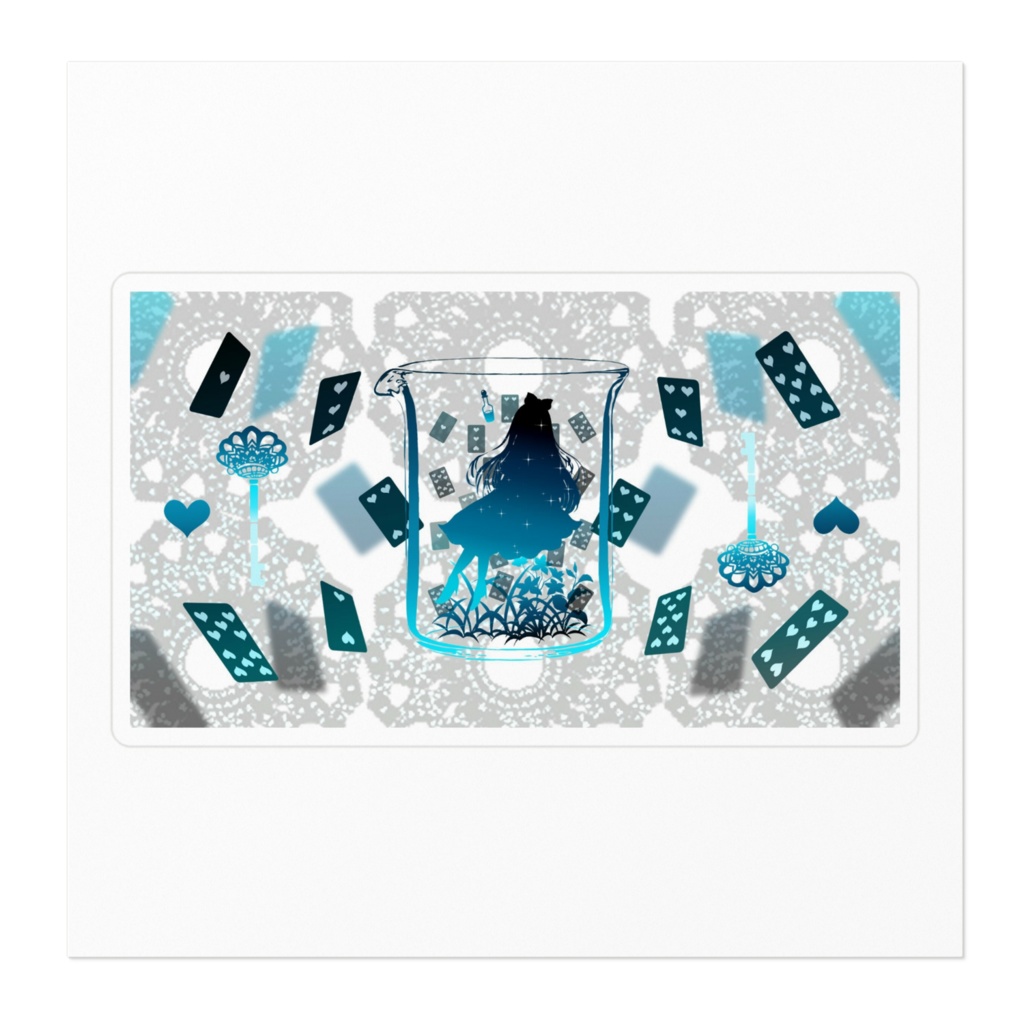 2023年薬クラ日本酒ラベルアリス青ver.