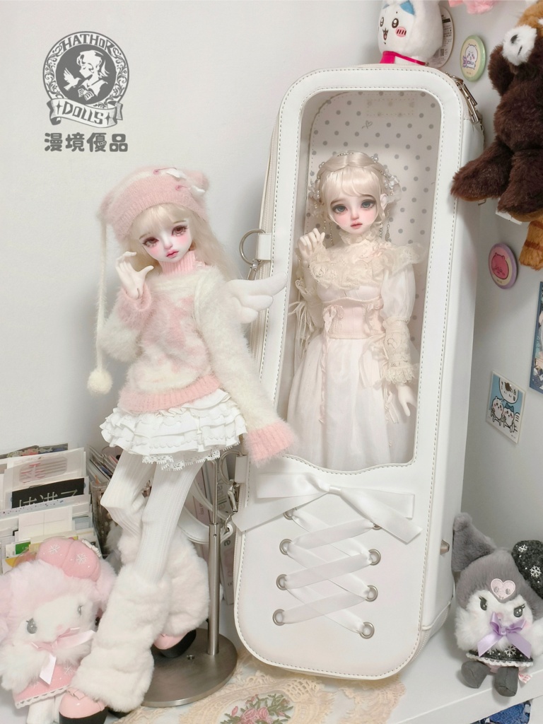 『即納』漫境優品（マンキョウ）製　バレエ追憶の夢・ドールバッグ　1/4サイズ対応　50cm高さ　全7色　外出用　ショルダー・リュック両用