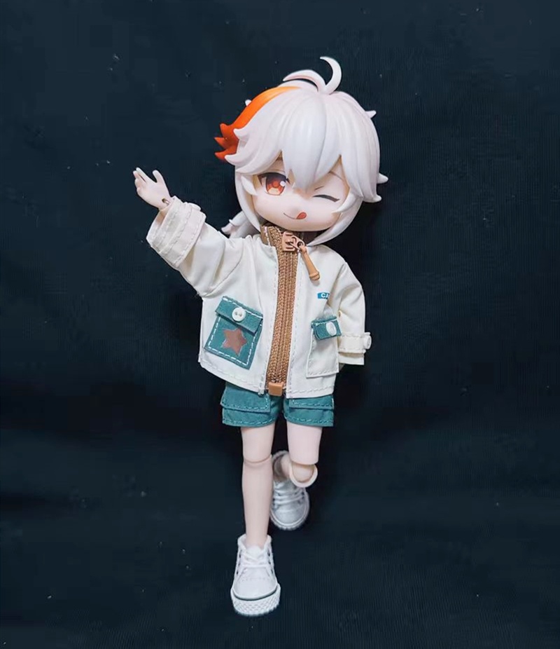 『即納』babybell製 阿巳2.0 アミ 1/12(身長12cm)BJDドール ボディ ねんどろいど対応 ノーマル/マッスル体型