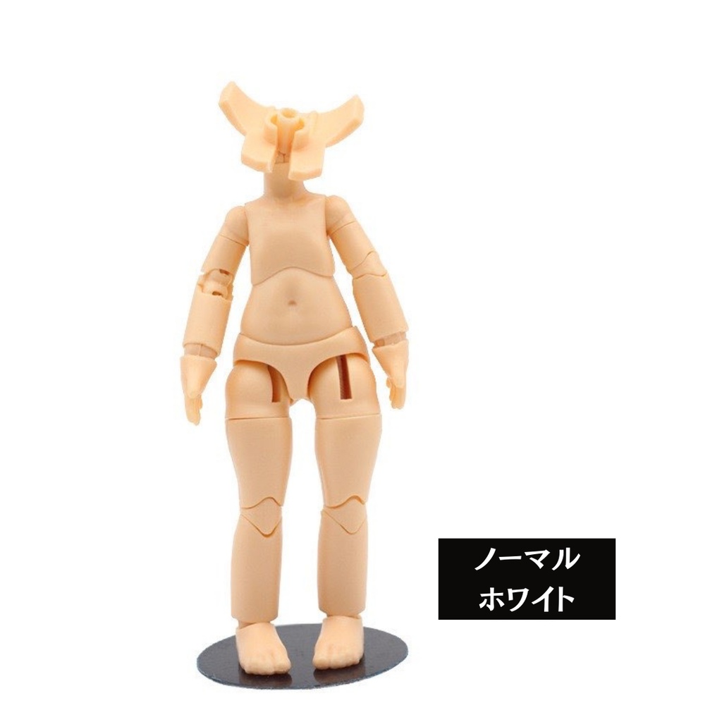 【即納】DOD2.0 ボディ 1/12(身長10.5cm)BJDドール ボディ ねんどろいど対応 カスタムドール