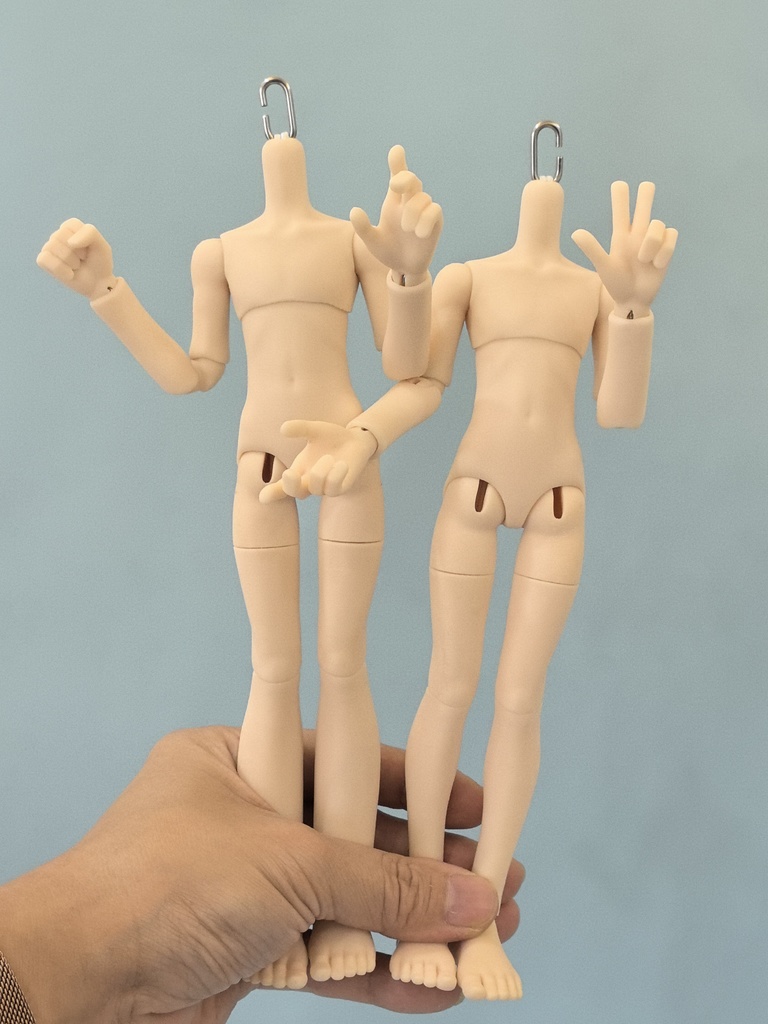 『予約』Aitエルフ体・1/6男（身長20㎝）　element社製　bjdドール　ボディ