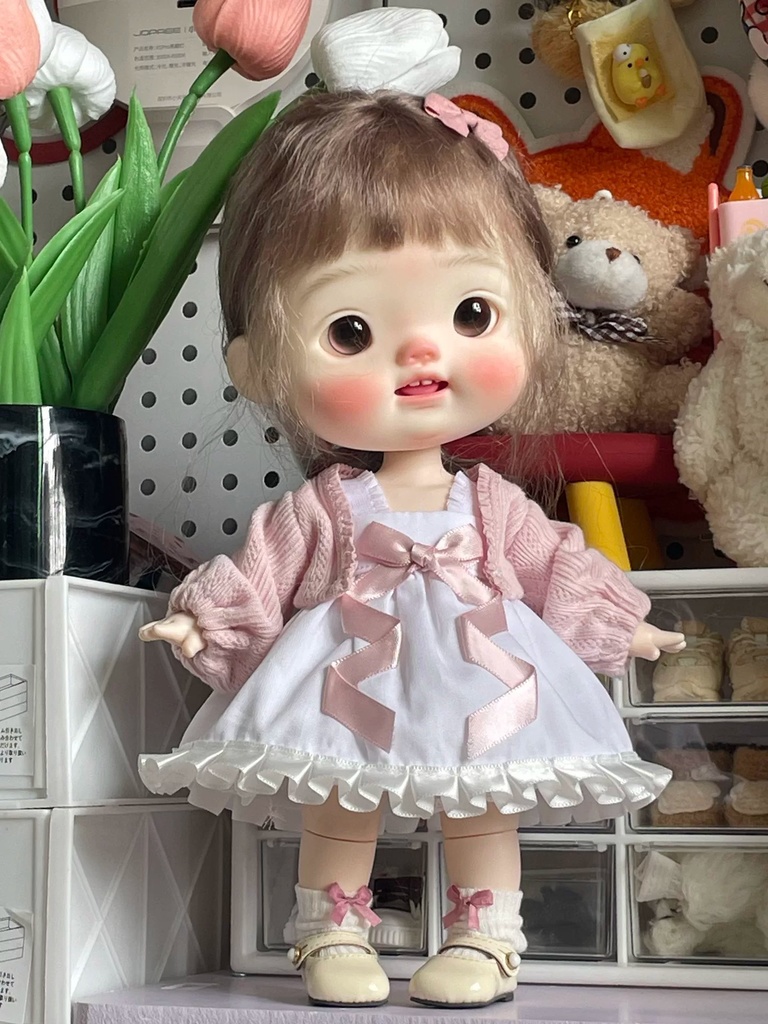 『予約』クリームケーキ BJD・ SDM・MSD ドール服 MDD 1/4サイズ セット