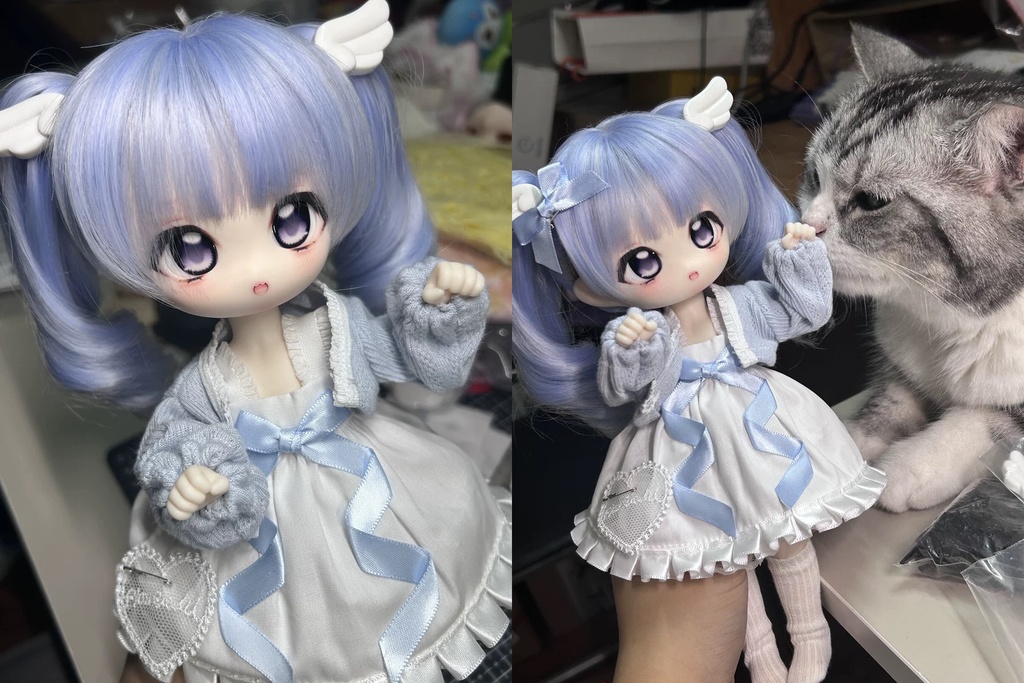 『予約』クリームケーキ BJD・ SDM・MSD ドール服 MDD 1/4サイズ セット