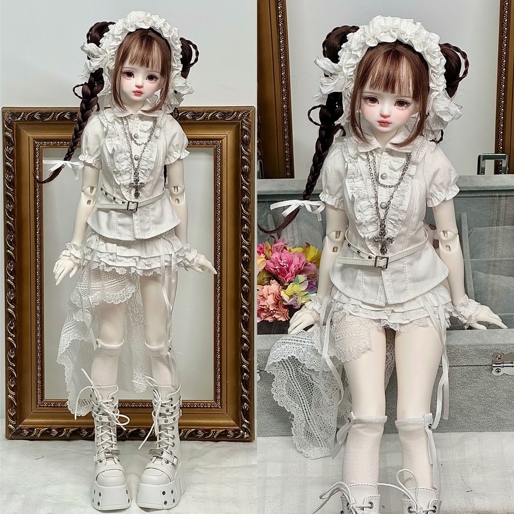 『受注』泡泡雪芙 BJD・ SDM・MSD ドール服 MDD 1/4サイズ セット