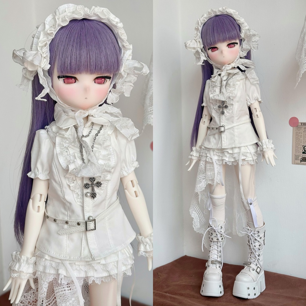 『受注』泡泡雪芙 BJD・ SDM・MSD ドール服 MDD 1/4サイズ セット