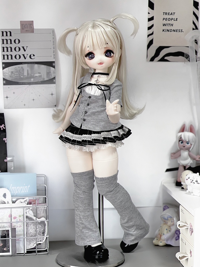 『受注』旧色手札BJD・ SDM・MSD ドール服 MDD 1/4サイズ セット