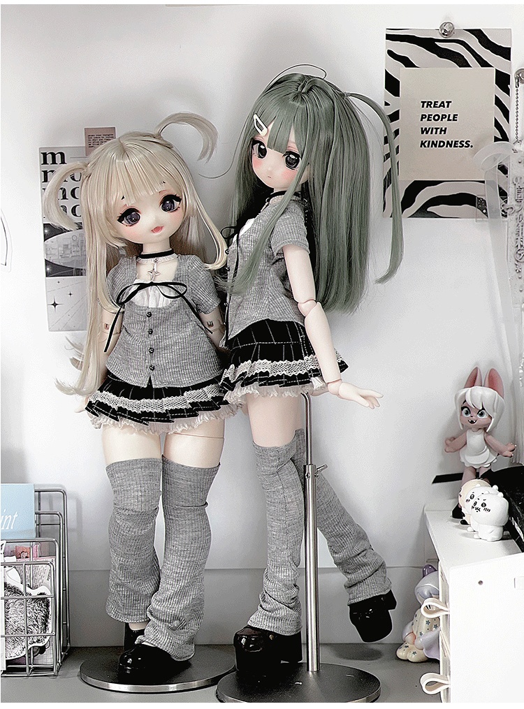 『受注』旧色手札BJD・ SDM・MSD ドール服 MDD 1/4サイズ セット