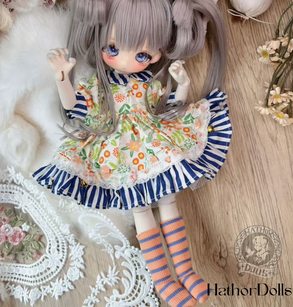 【即納】6点set　 ドレス ドール服 ディーラー様製 キャストドール 球体関節人形 1/6