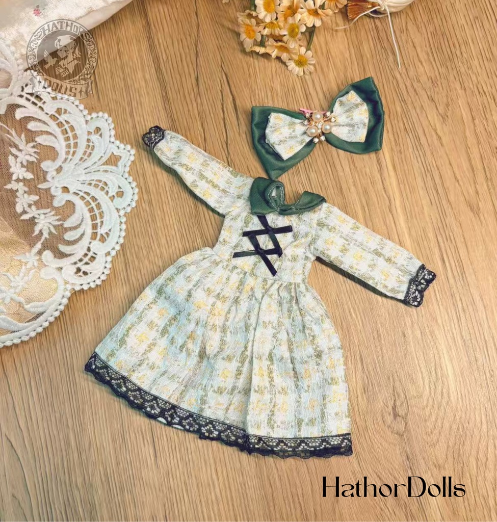 【即納】2点set　 ドレス ドール服 ディーラー様製 キャストドール 球体関節人形 1/6