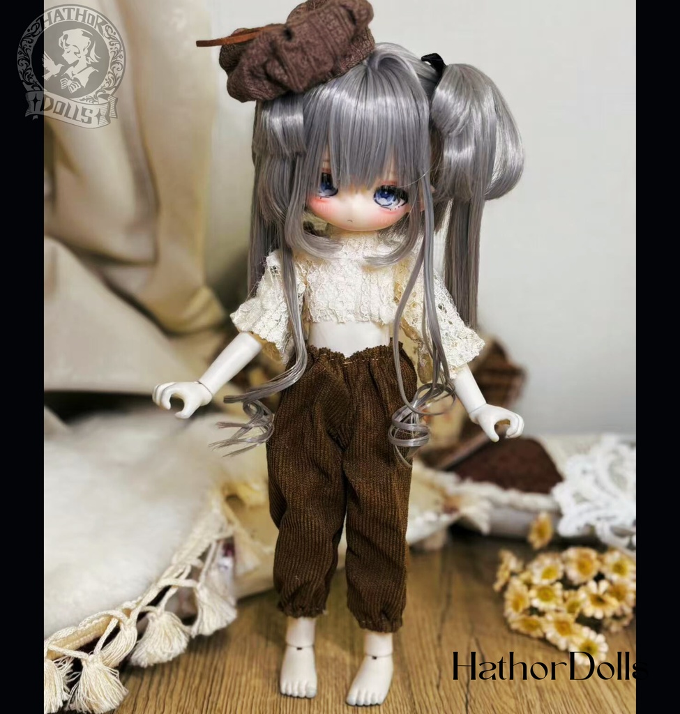 【即納】4点入　ドレス 花柄 ドール服 ディーラー様製 1/6  キャストドール 球体関節人形