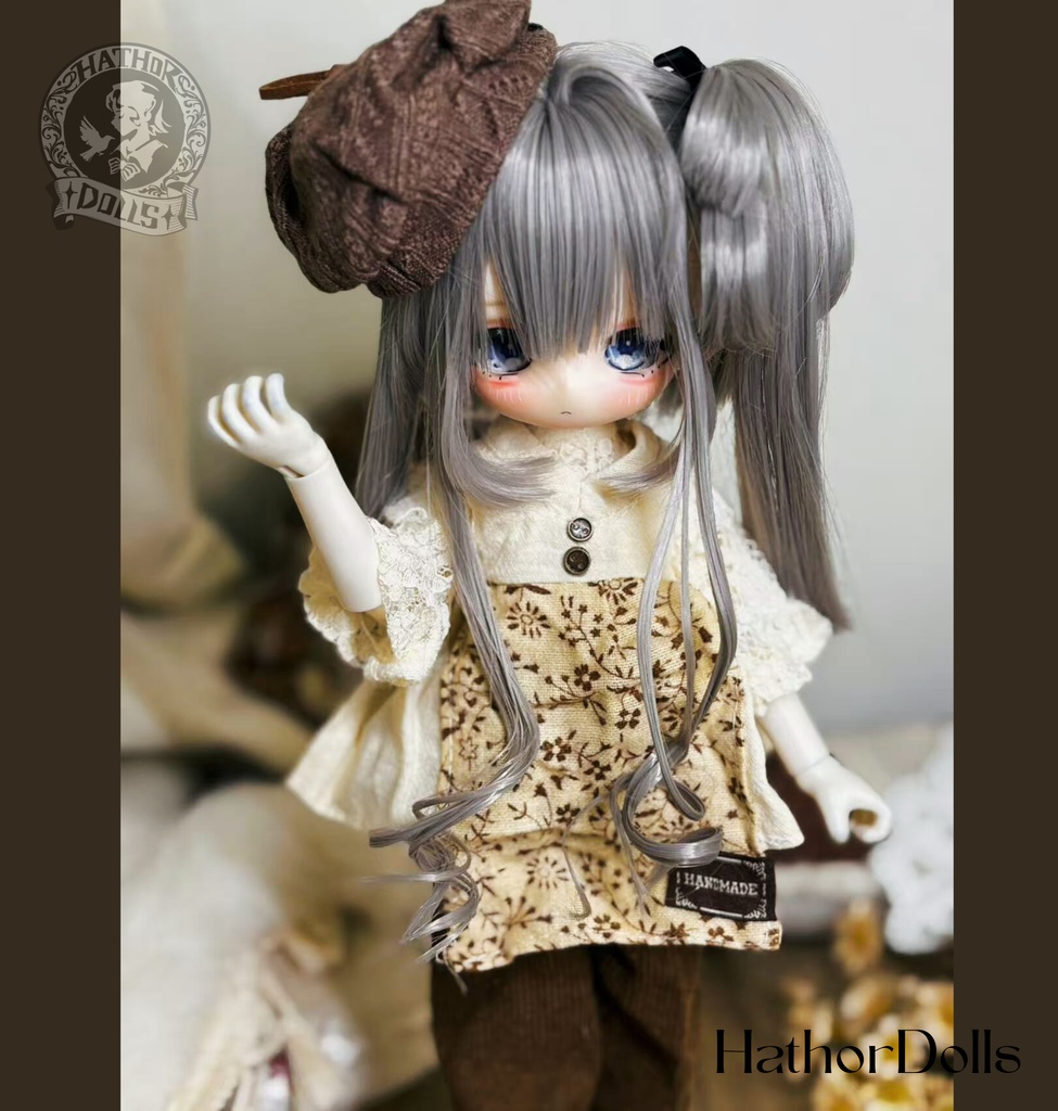 【即納】4点入 幼sd ドレス 花柄 ドール服 ディーラー様製 1/6 MSD キャストドール 球体関節人形
