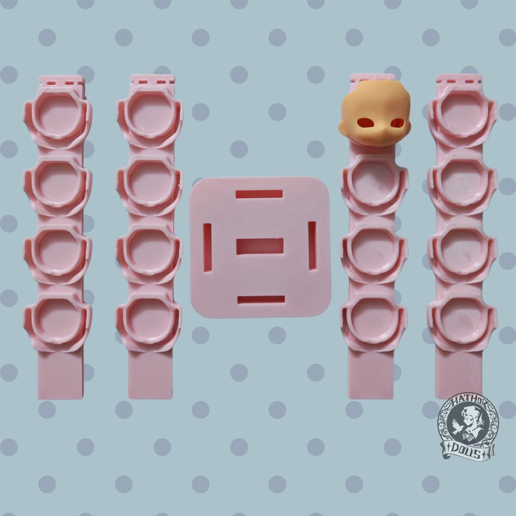 GSC・OB11・OB22対応 フェイスパーツ収納スタンド(全3色) OB11/OB22 カスタムフェイス用ディスプレイスタンド(顔パーツホルダー)