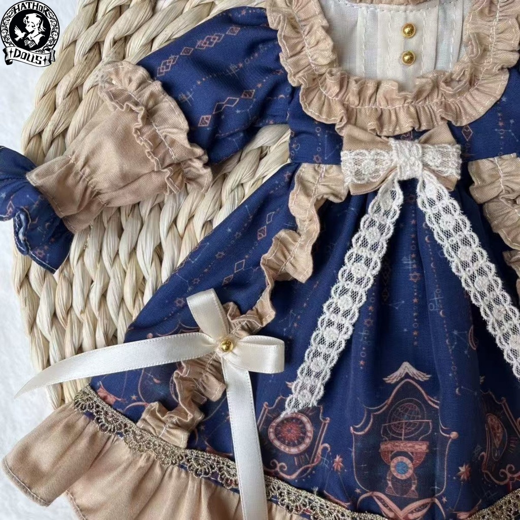 【即納】1/3 1/4 1/6全サイズ展開　魔女シリーズ　甘ロリ　ハウドメイドドール服セット