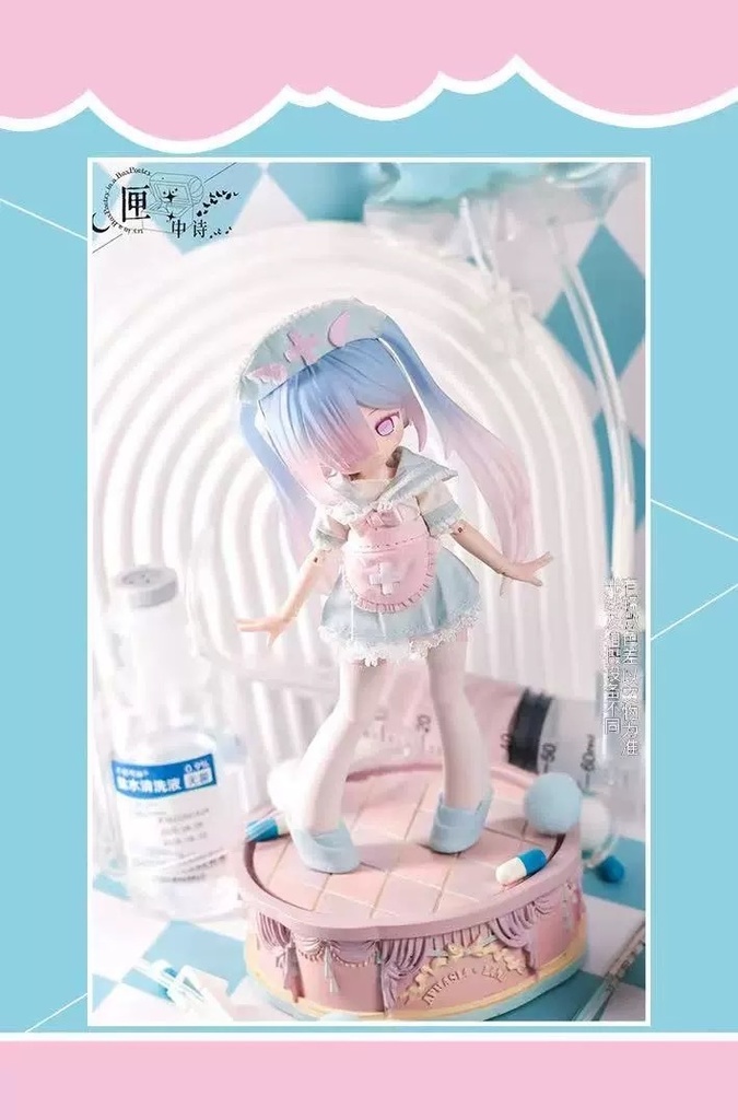 【先行現品予約】匣中詩xbabybell「無症状」 大1/12スケール BJDブラインドドールシリーズ 1/12ドール 公式限定初回予約特典付き