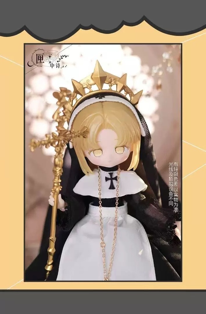 【先行現品予約】匣中詩xbabybell「無症状」 大1/12スケール BJDブラインドドールシリーズ 1/12ドール 公式限定初回予約特典付き