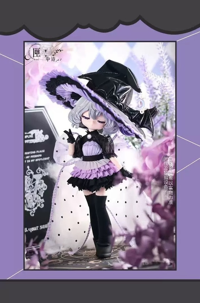 【先行現品予約】匣中詩xbabybell「無症状」 大1/12スケール BJDブラインドドールシリーズ 1/12ドール 公式限定初回予約特典付き