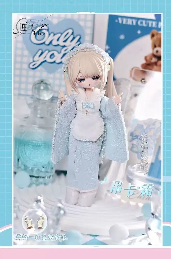 【先行現品予約】匣中詩xbabybell「無症状」 大1/12スケール BJDブラインドドールシリーズ 1/12ドール 公式限定初回予約特典付き