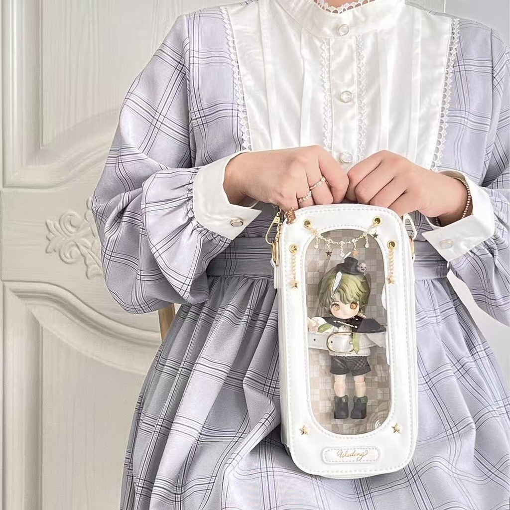 【即納】1\8ドール用ハウドメイド悸動瞬息「シチリアの追憶/一万回の脱出計画」対応 小型ドール用 2WAY コレクションおでかけバッグ(全6色)