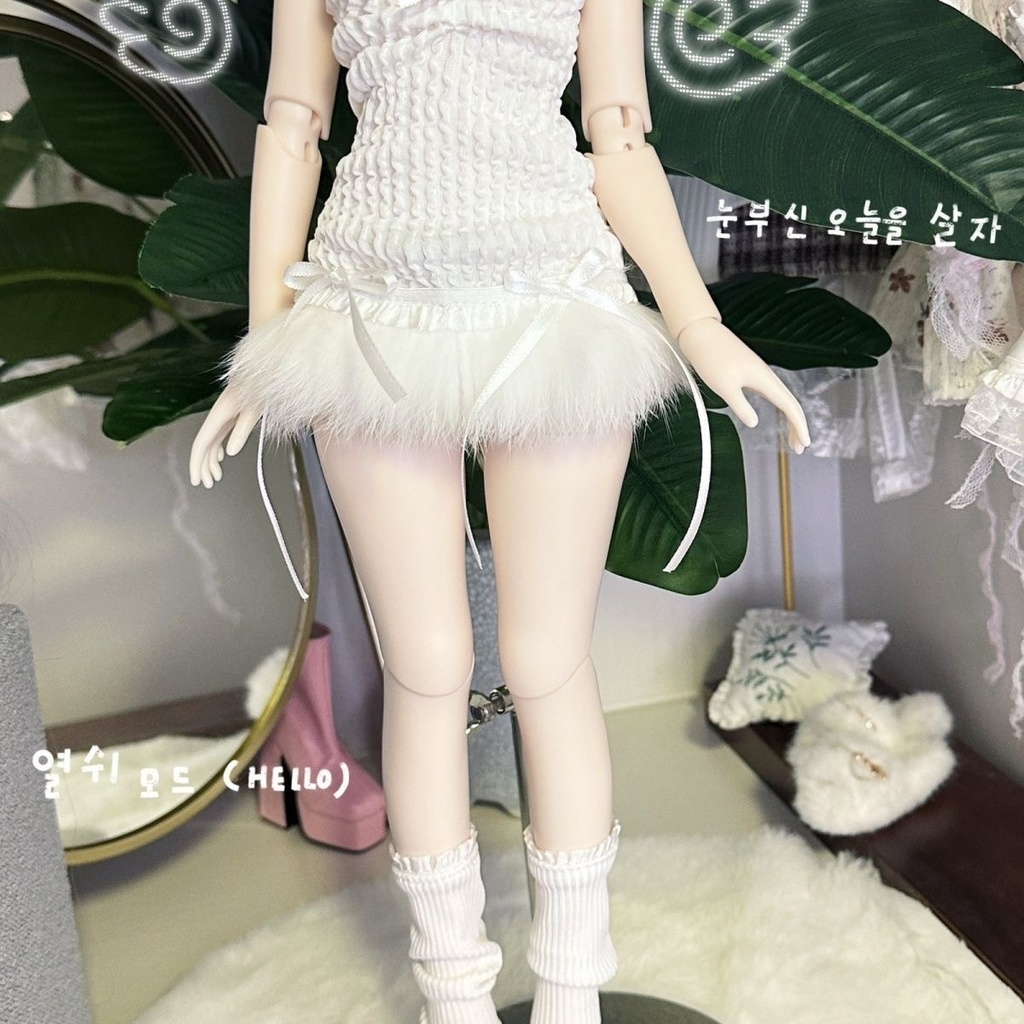 【即納】MDD 白天鹅(ホワイトスワン)ドレスセット 2点入 ハンドメイド/1/4