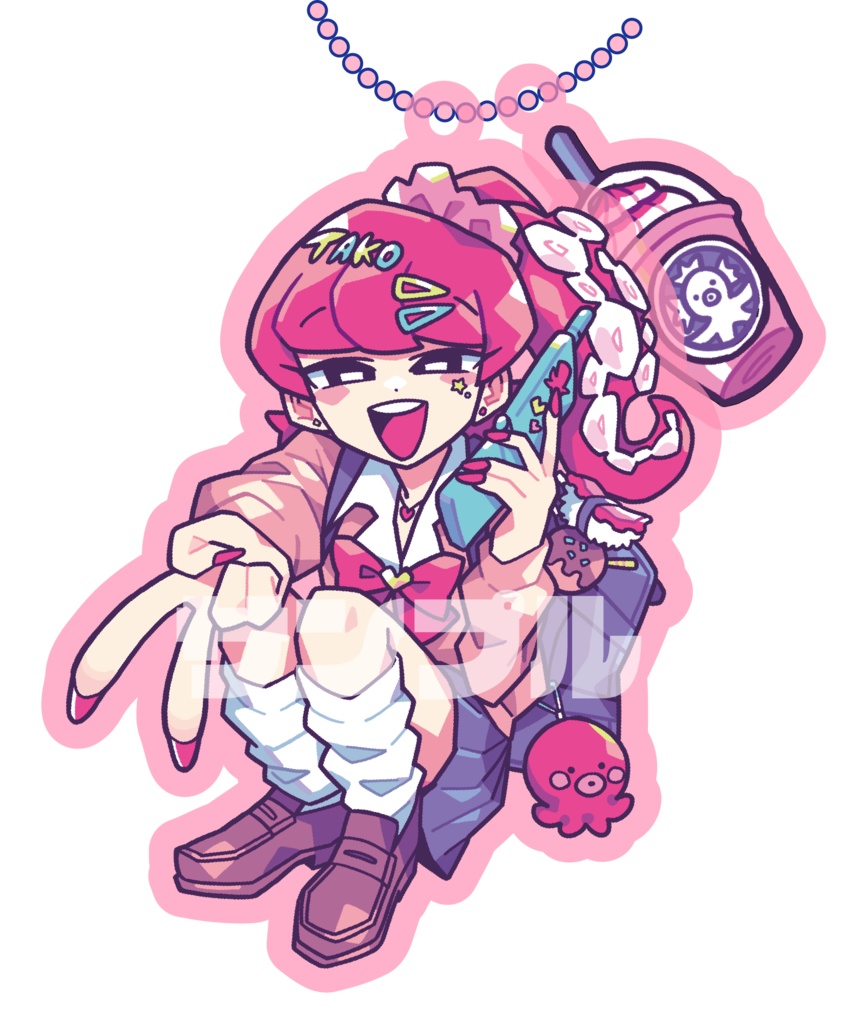 ターコちゃんアクリルキーホルダー