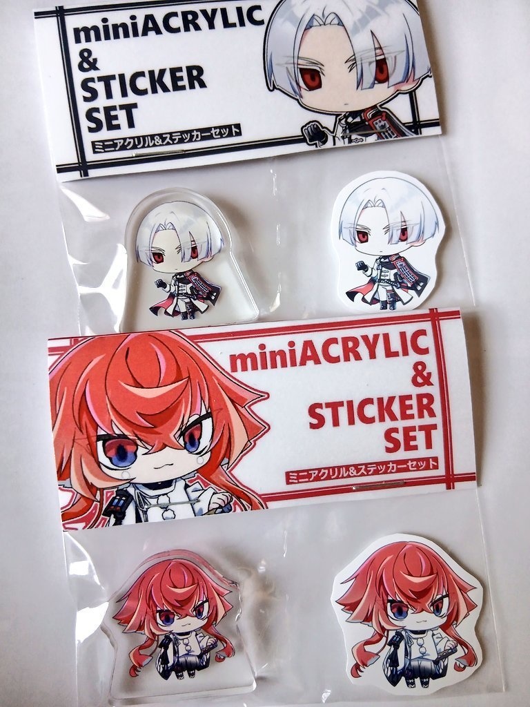 ミニアクスタ&シールセット【抜丸/童子切】