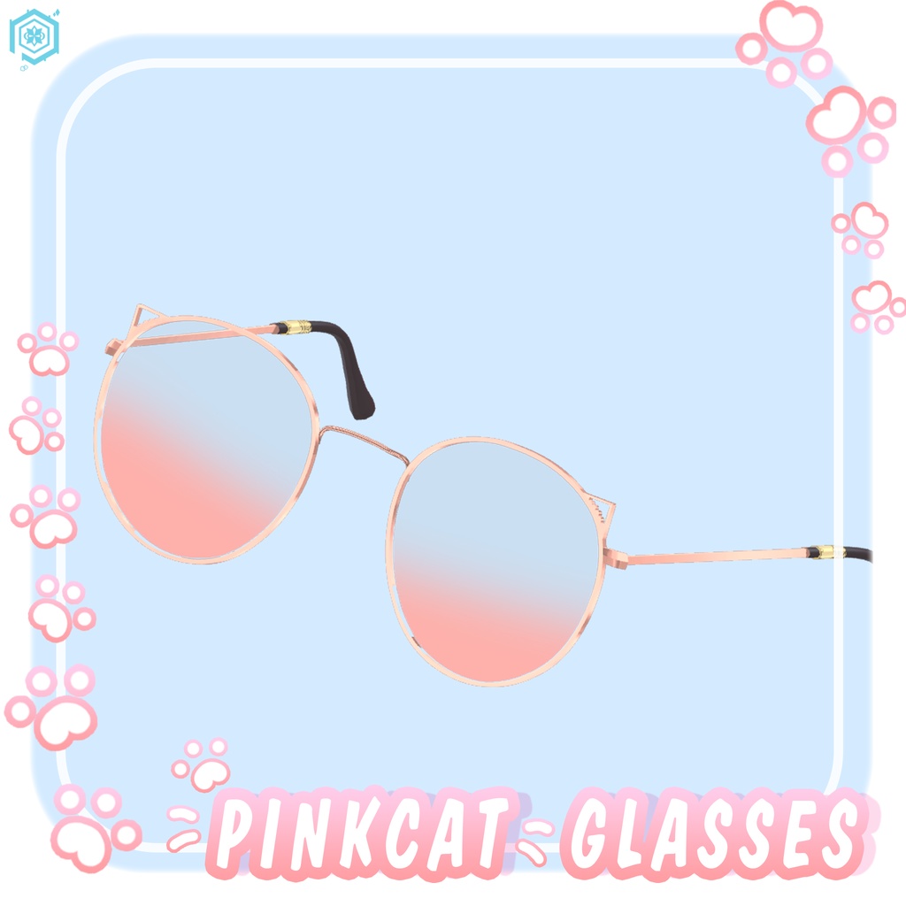 【FREE】PinkCat_Glasses ʚ ♡ ɞ