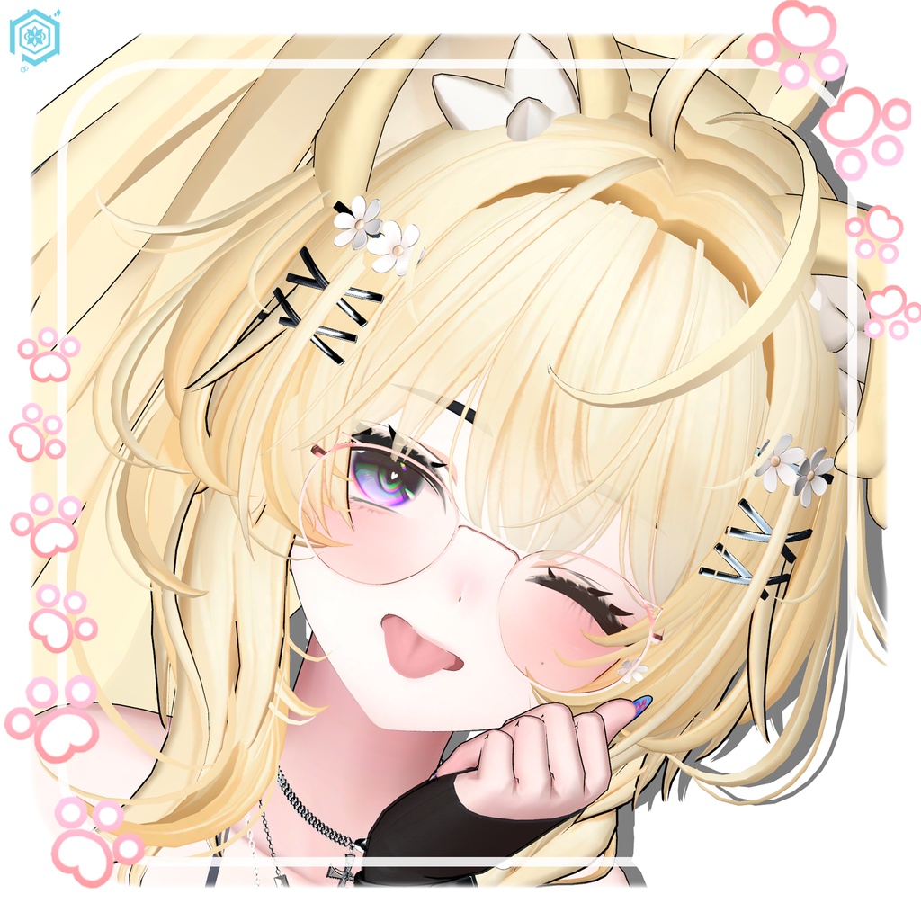 【FREE】PinkCat_Glasses ʚ ♡ ɞ