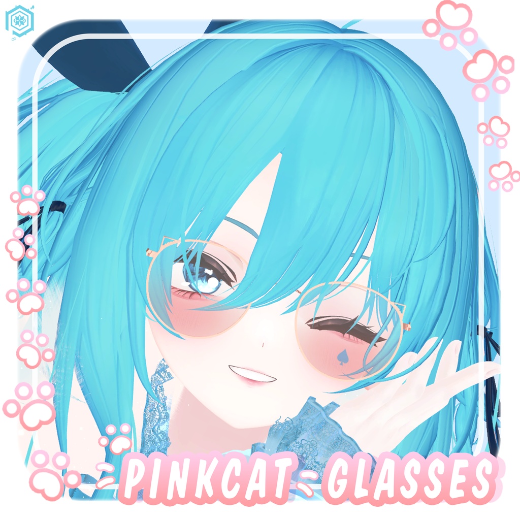 【FREE】PinkCat_Glasses ʚ ♡ ɞ