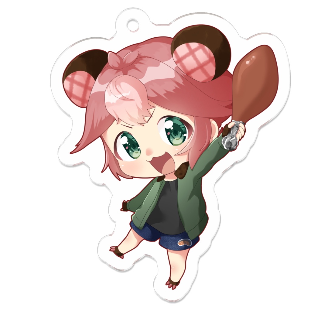キョウのアクリルキーホルダー(通常服)