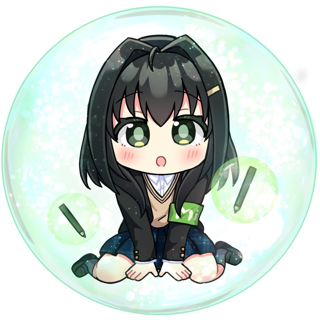 しゅいろさんシャボン玉アクキー
