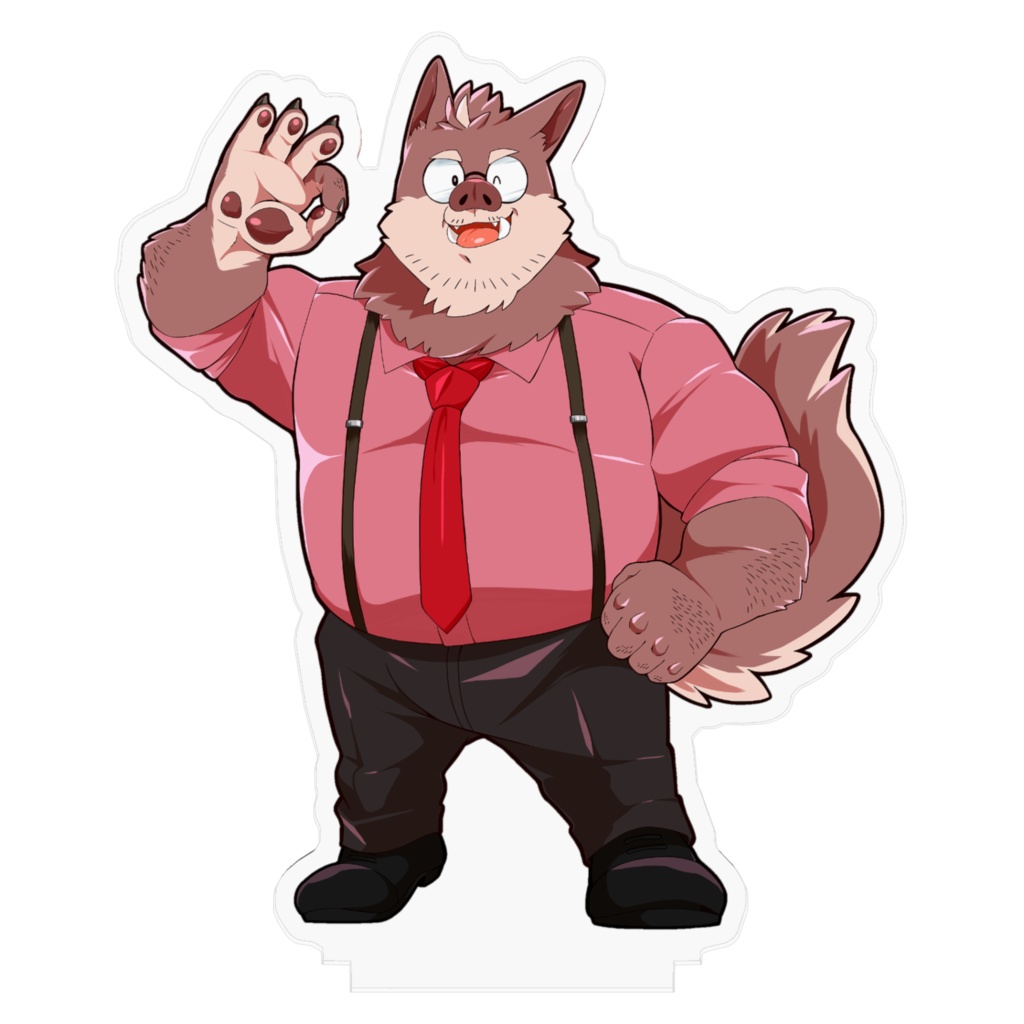 餡野のおっちゃんアクリルフィギュア