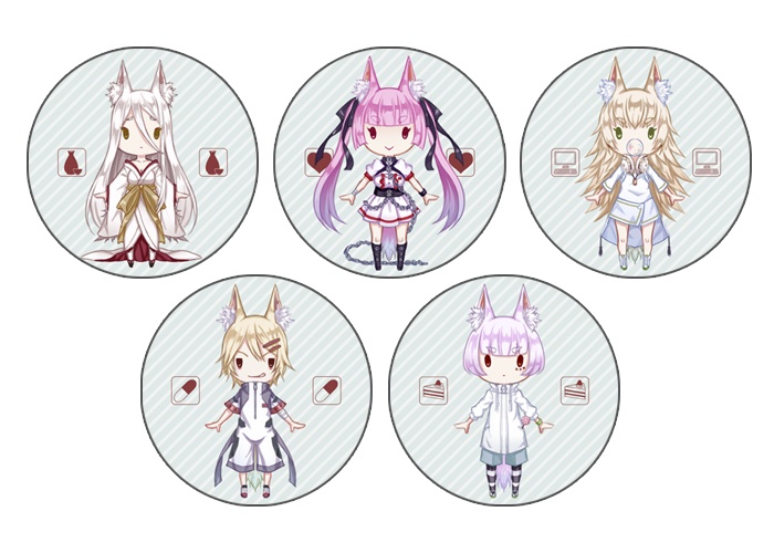 【ADDICTION】缶バッジ(恋愛)