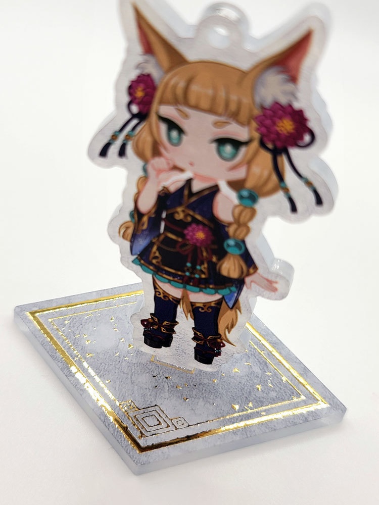 オリジナル狐耳娘アクリルスタンド