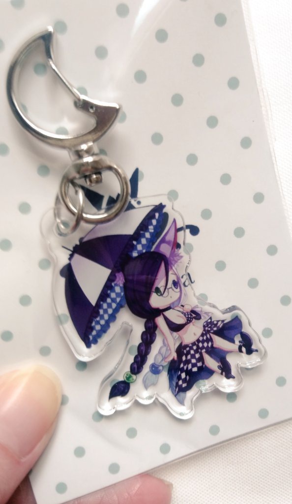 【CALOR!】アクリルキーホルダー(女医狐)