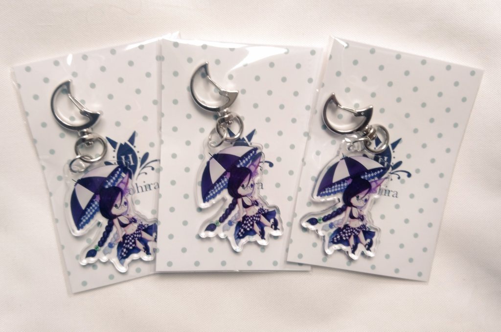 【CALOR!】アクリルキーホルダー(女医狐)