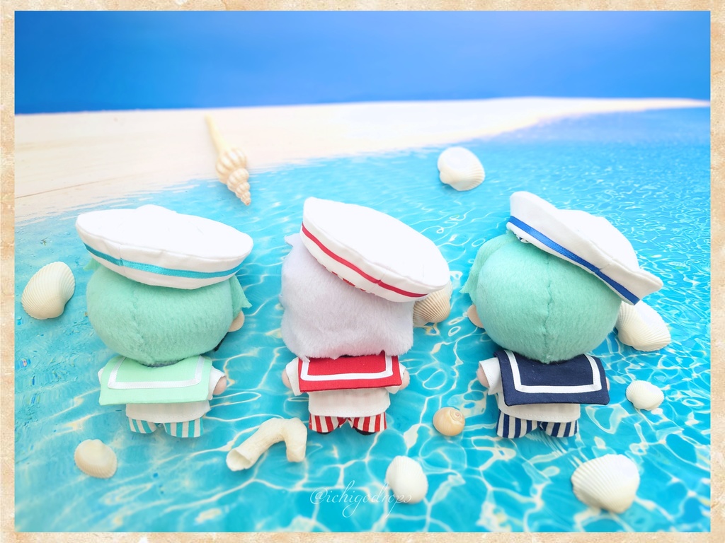 マリンセット・10cmぬい服