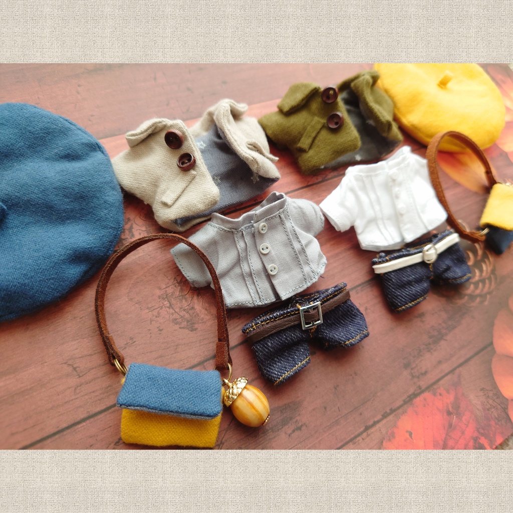 秋のおさんぽセット 10cmぬい用