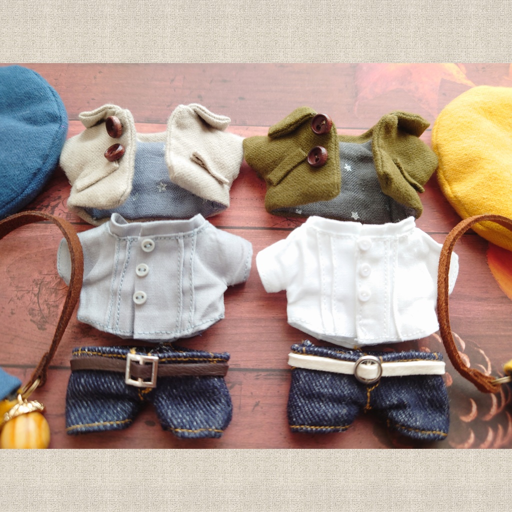 秋のおさんぽセット 10cmぬい用