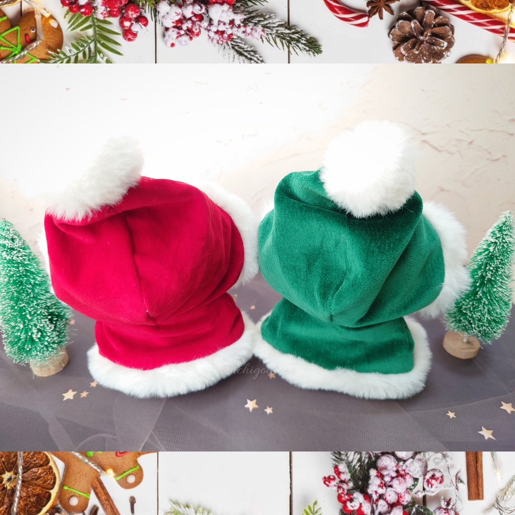 ChristmasCape 10cm〜12cmぬい用