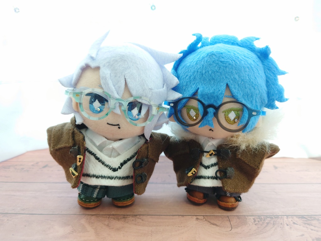 ダッフルコート(ファー無) 10cm〜12cmぬい用