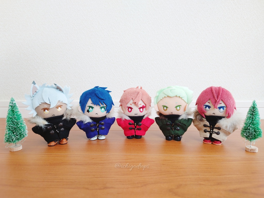 ダッフルコート(ファー有) 10cm〜12cmぬい用