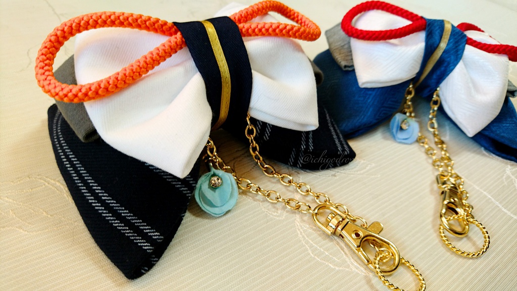 リボンバッグチャーム